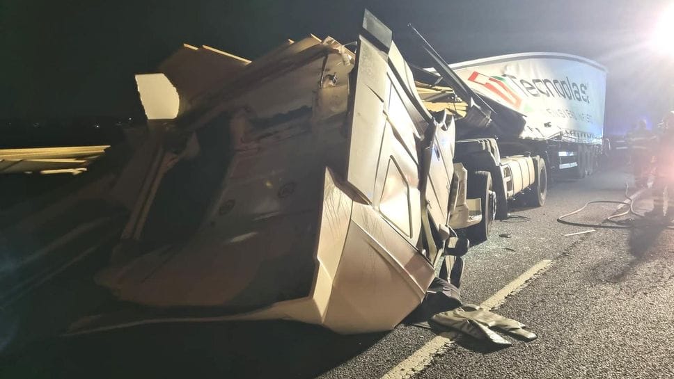 La scena dei violento incidente