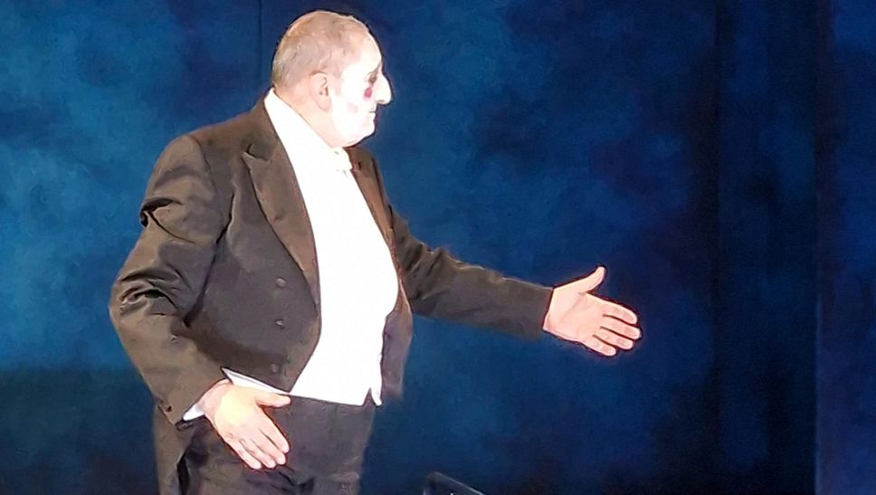 Sandro Lombardi in Edipus di Giovanni Testori