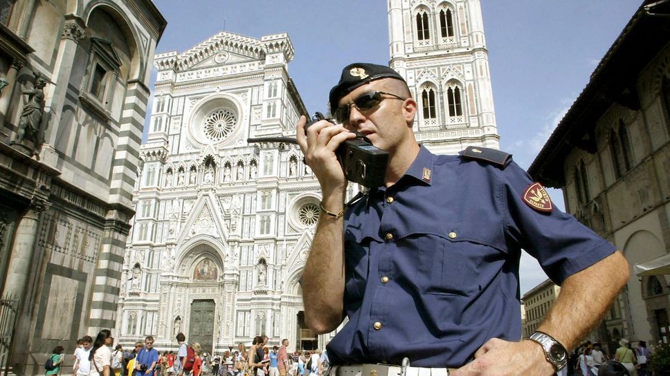 Controlli della polizia a Firenze