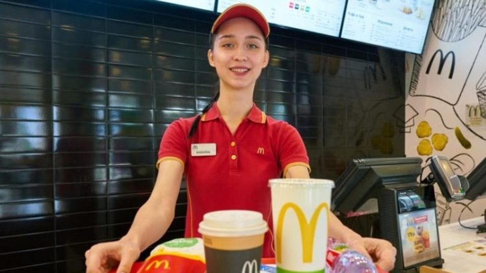 Una dipendente di McDonald’s