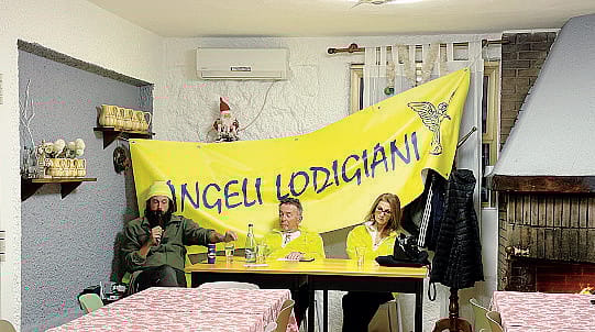 Da sinistra Rotta, Invernizzi e Soffientini (Mungiello)