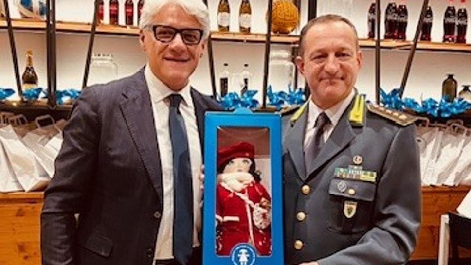 IPedrazzini e il colonnello Samaja