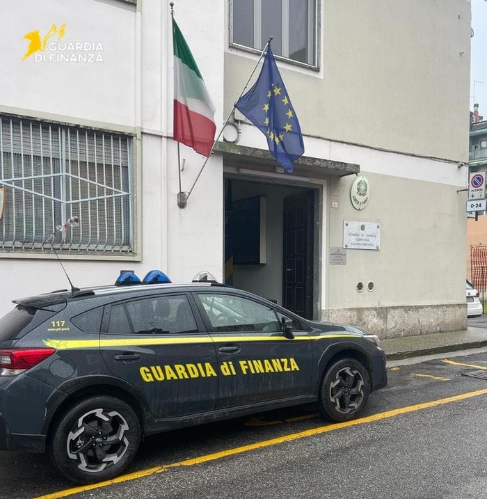 La sede della Compagnia della guardia di finanza a Casale