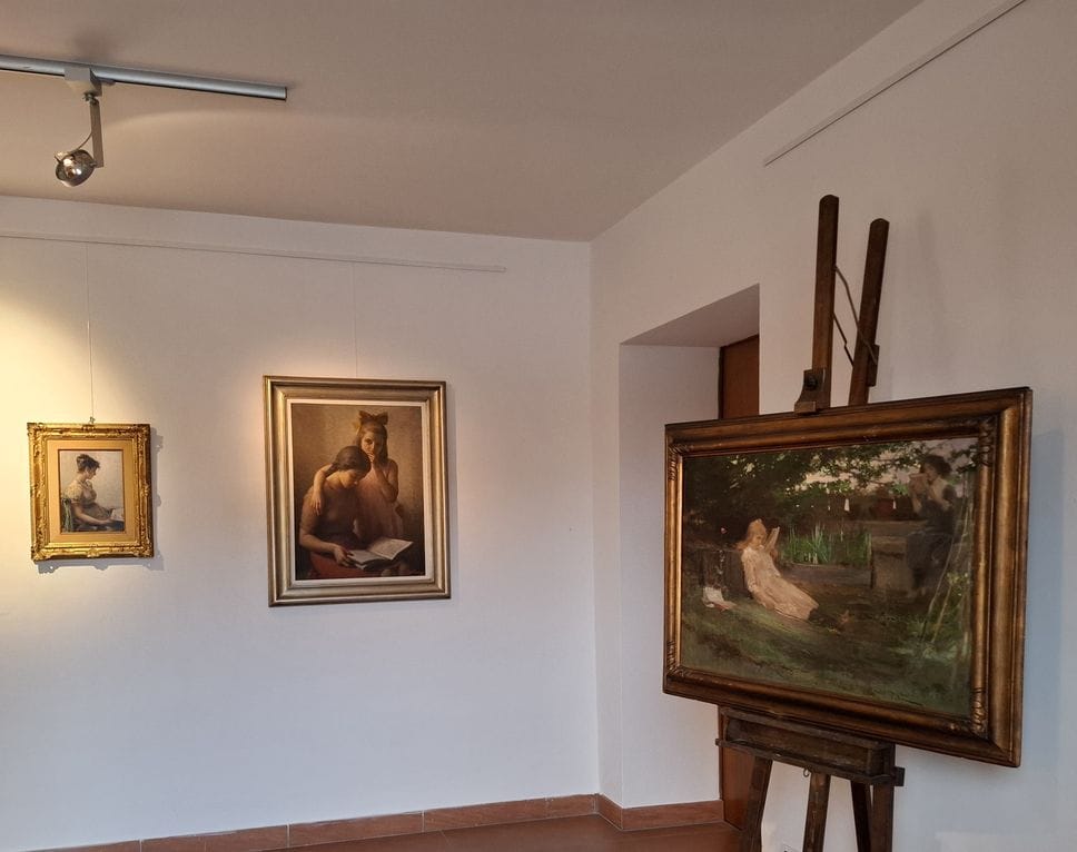 Uno scorcio della mostra