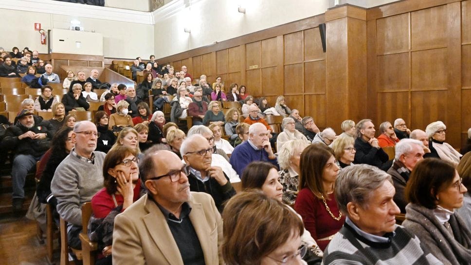 Il pubblico presente alla serata (Borella)