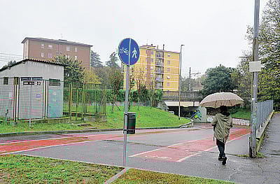 Il sottopasso della Bassiana a Lodi
