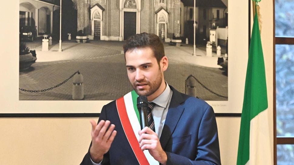 Il sindaco di Lodi Andrea Furegato (Ploiesteanu)