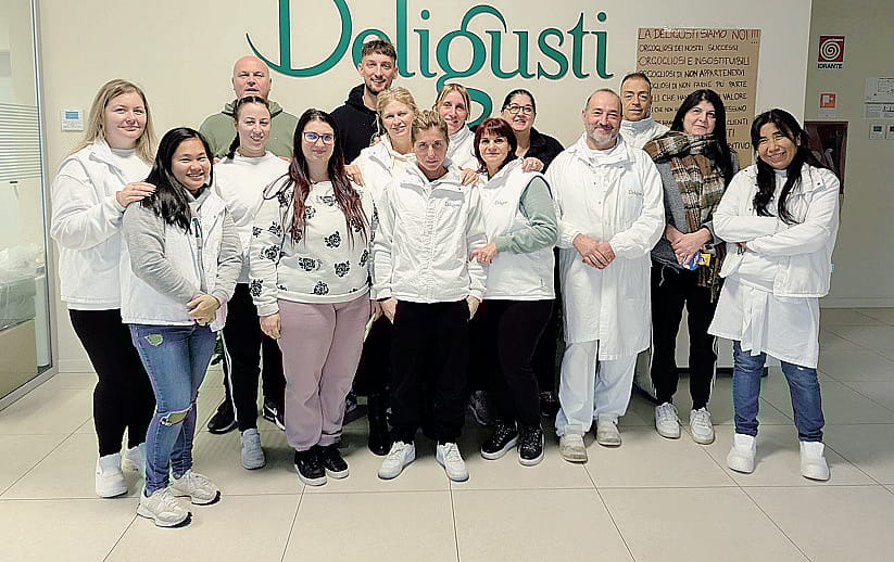 L’ultimo giorno di lavoro per i dipendenti della Deligusti (Cornalba)