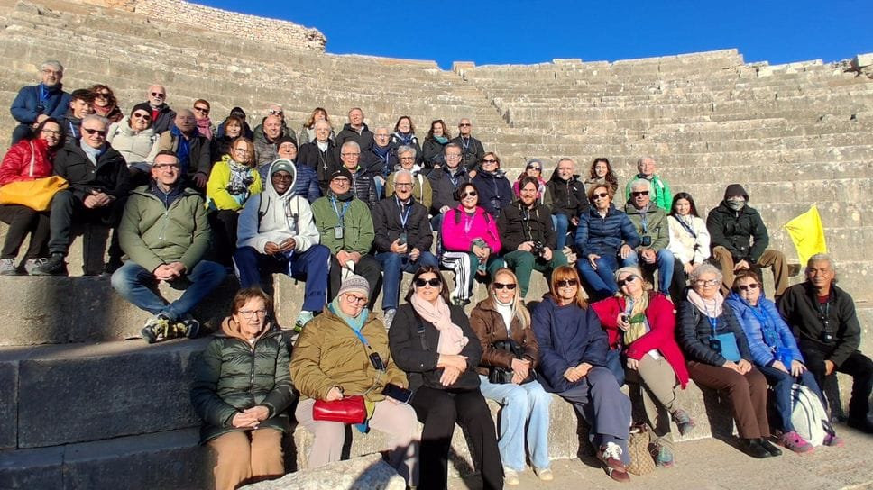 Il gruppo dei pellegrini lodigiani