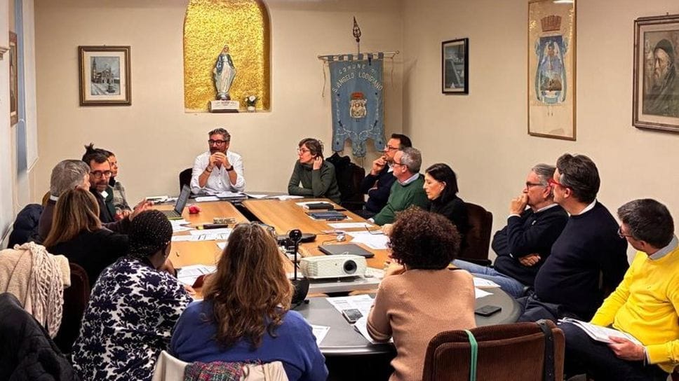 Una riunione operativa del gruppo di lavoro santangiolino