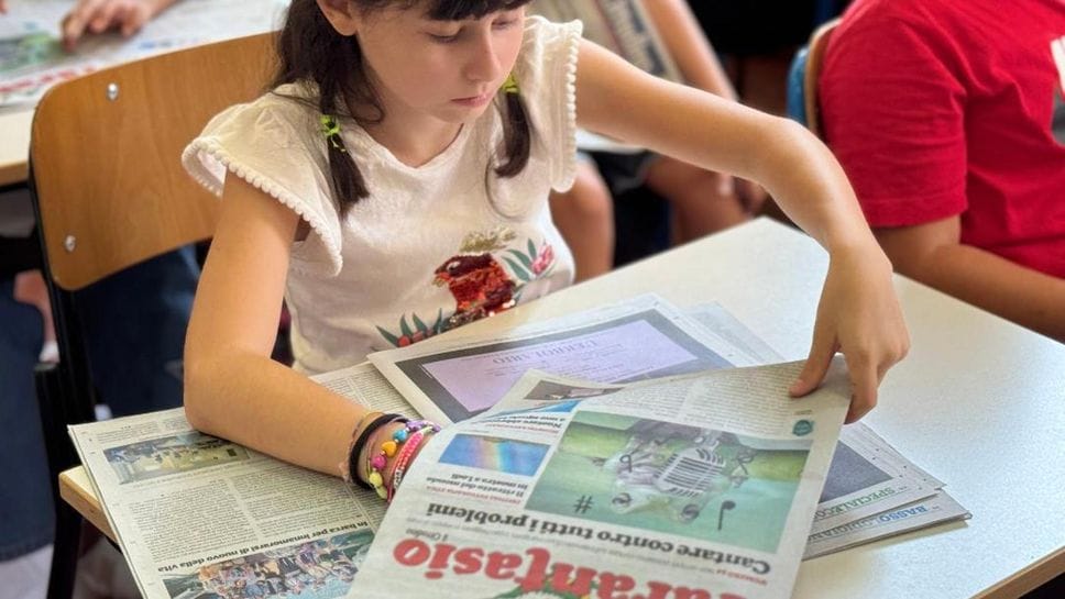 Tarantasio sui banchi di scuola