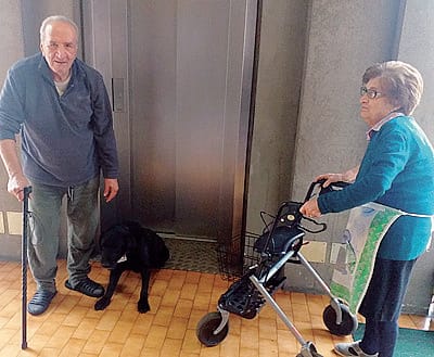 Due residenti bloccati in casa (Cornalba)