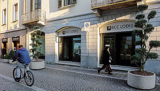 La sede centrale della Bcc Lodi