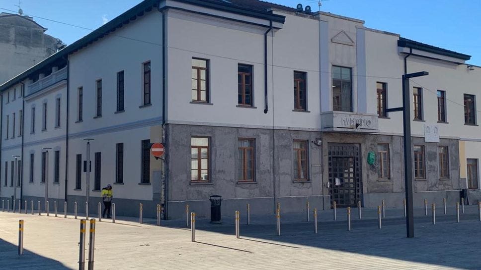 L’area della biblioteca di San Giuliano teatro dell’episodio