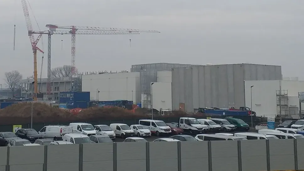 I lavori per il Data Center di Melegnano