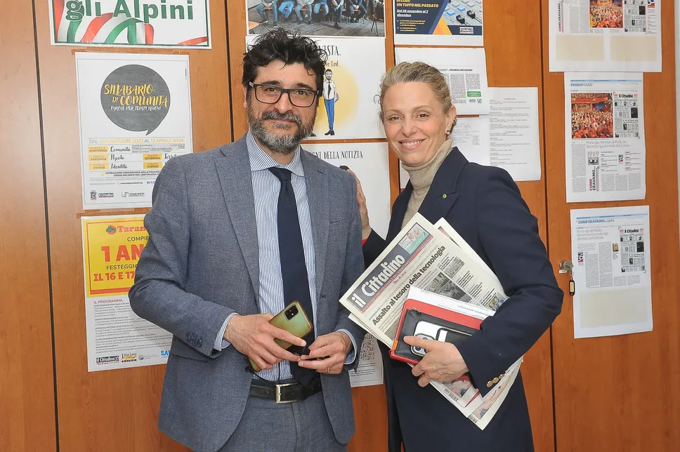 Lodi, in redazione con il direttore Lorenzo Rinaldi
