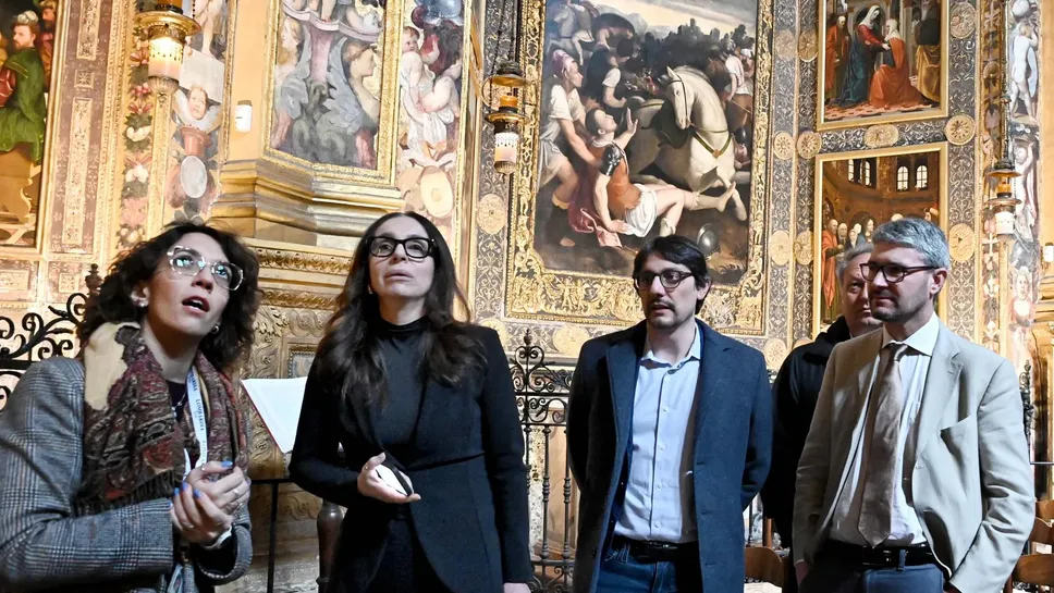 La visita all’Incoronata La visita all’Incoronata