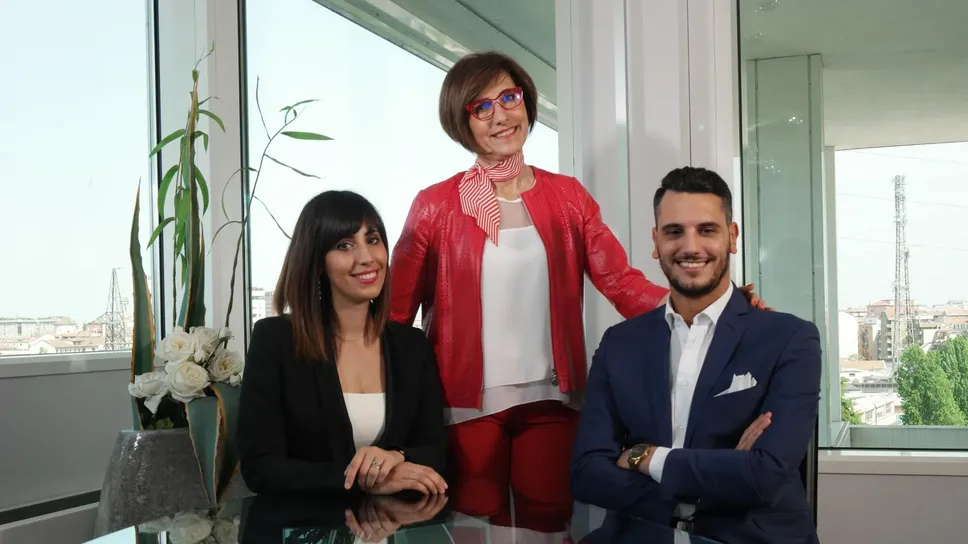 Silvia Bolzoni con i figli Debora e Ivan Silvia Bolzoni con i figli Debora e Ivan
