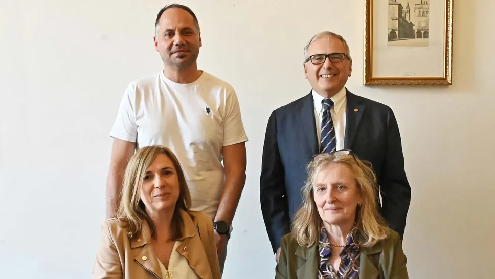Da sinistra, Boschiroli e Pozzoli; dietro, da sinistra, Levantino e Landi Da sinistra, Boschiroli e Pozzoli; dietro, da sinistra, Levantino e Landi