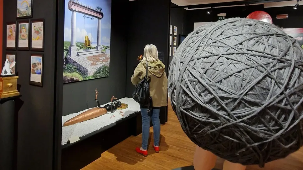 Alcune opere di Luigi Serafini Alcune opere di Luigi Serafini