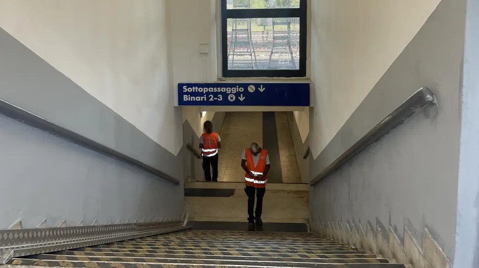 Lavori in corso dopo lo spiacevole episodio di giovedì scorso Lavori in corso dopo lo spiacevole episodio di giovedì scorso