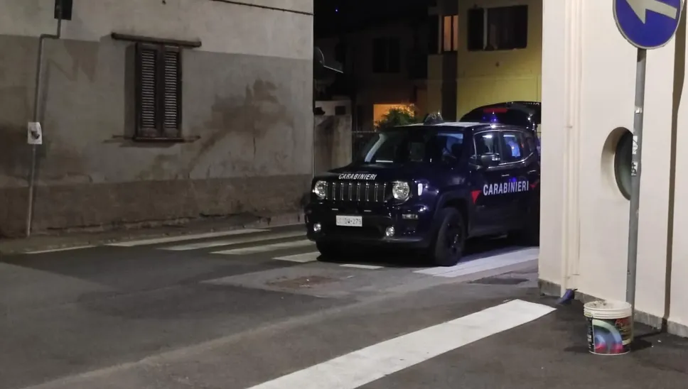 L’intervento dei carabinieri sabato sera a Castiglione d’Adda L’intervento dei carabinieri sabato sera a Castiglione d’Adda