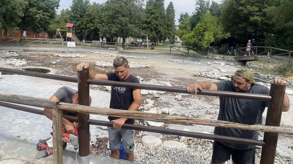 Ripresi i lavori al parco