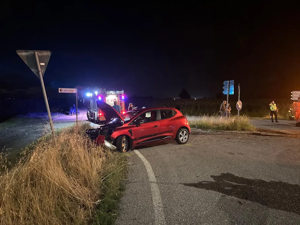 La scena dell’incidente La scena dell’incidente