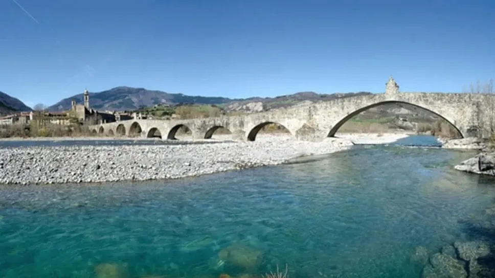 Uno scorcio del Trebbia Uno scorcio del Trebbia