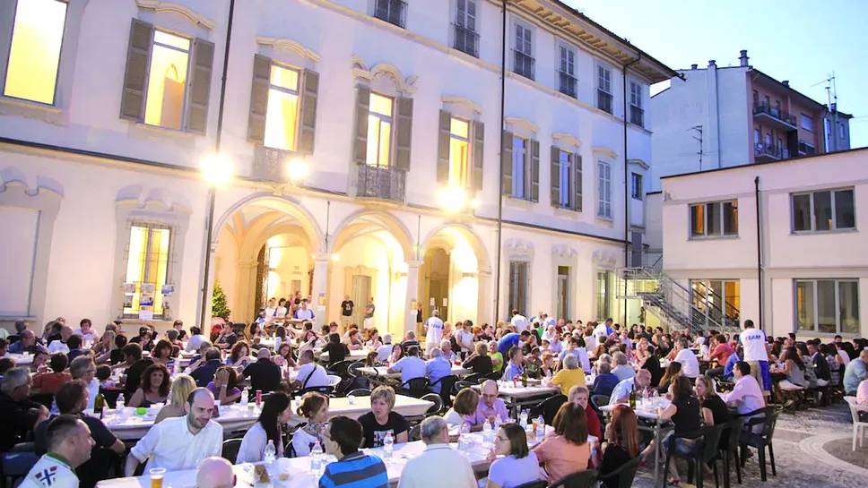Una passata edizione della festa di Santa Marta all’interno di Palazzo Lampugnani Una passata edizione della festa di Santa Marta all’interno di Palazzo Lampugnani