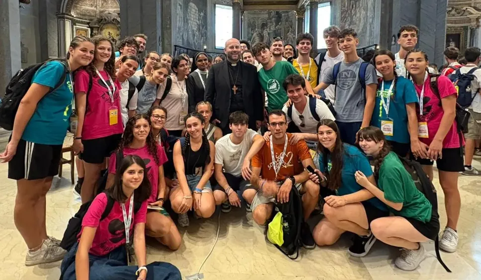 I ragazzi al giubileo dei giovani I ragazzi al giubileo dei giovani
