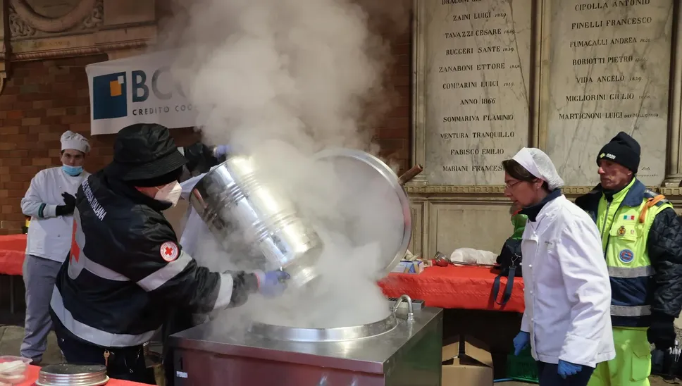La preparazione della trippa La preparazione della trippa