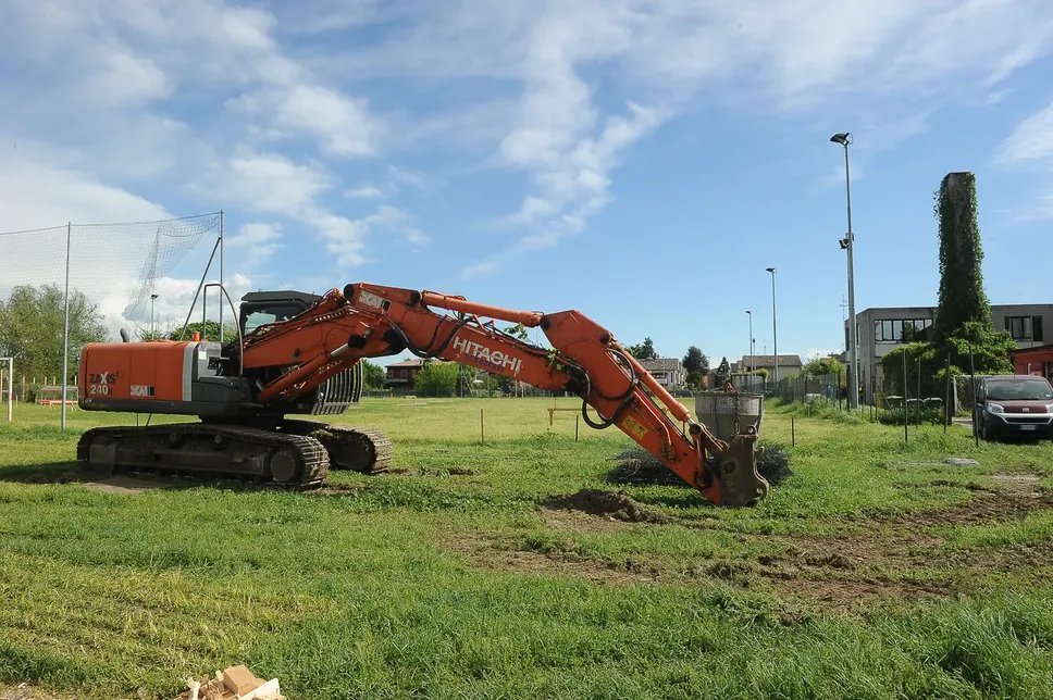I primi lavori all’Einaudi di Lodi, preliminari al cantiere
