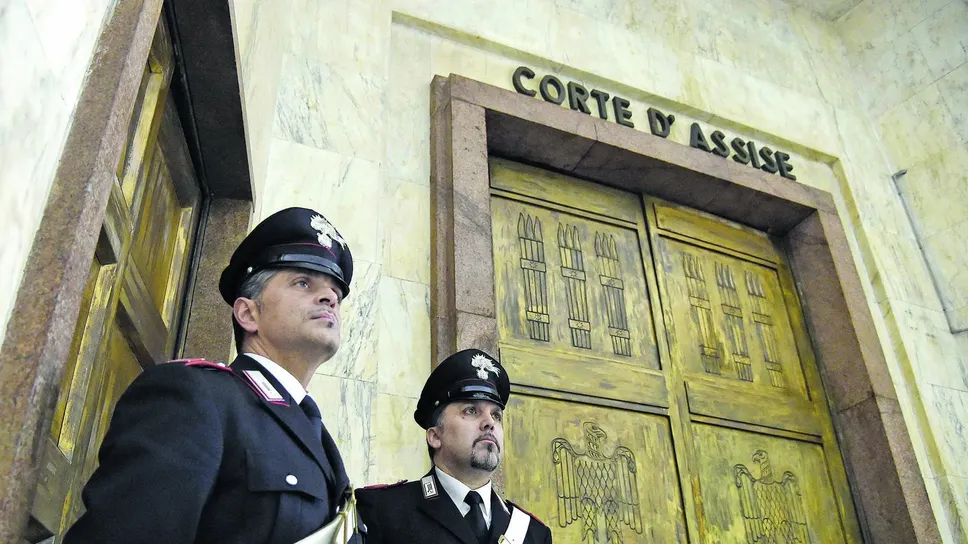 L’aula di corte d’assise di Milano, dove passano anche gli omicidi lodigiani