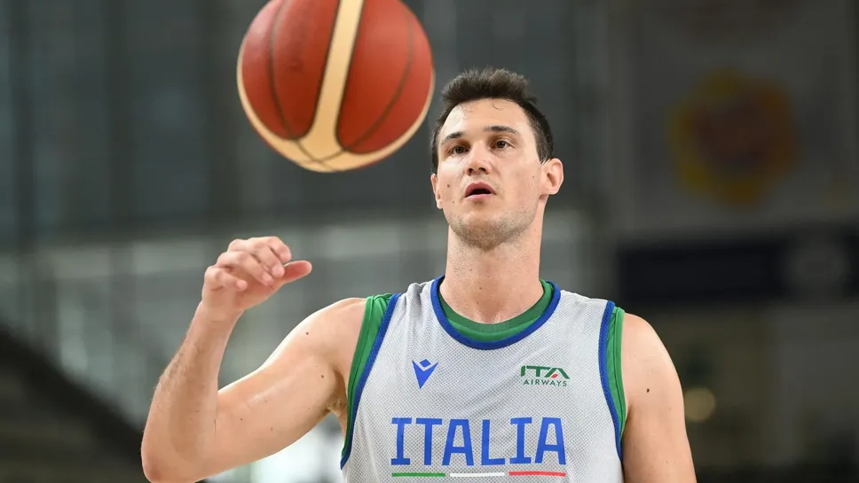 Danilo Gallinari sarà il vice-capitano azzurro. Foto Federbasket Danilo Gallinari sarà il vice-capitano azzurro. Foto Federbasket