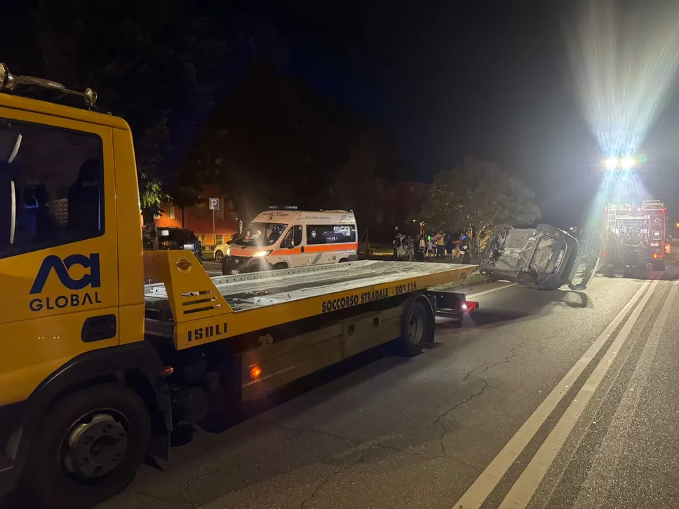 La scena dell’incidente La scena dell’incidente
