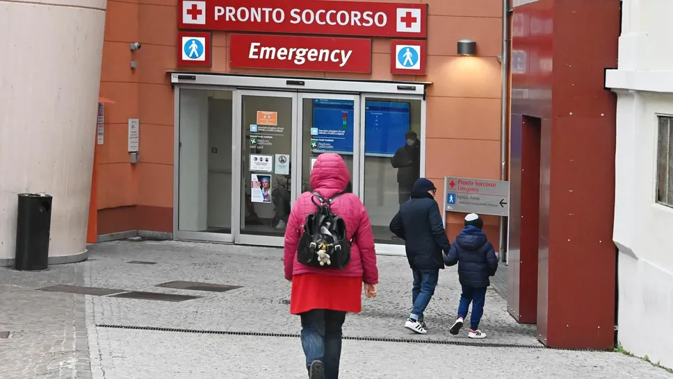 L’ingresso del pronto soccorso