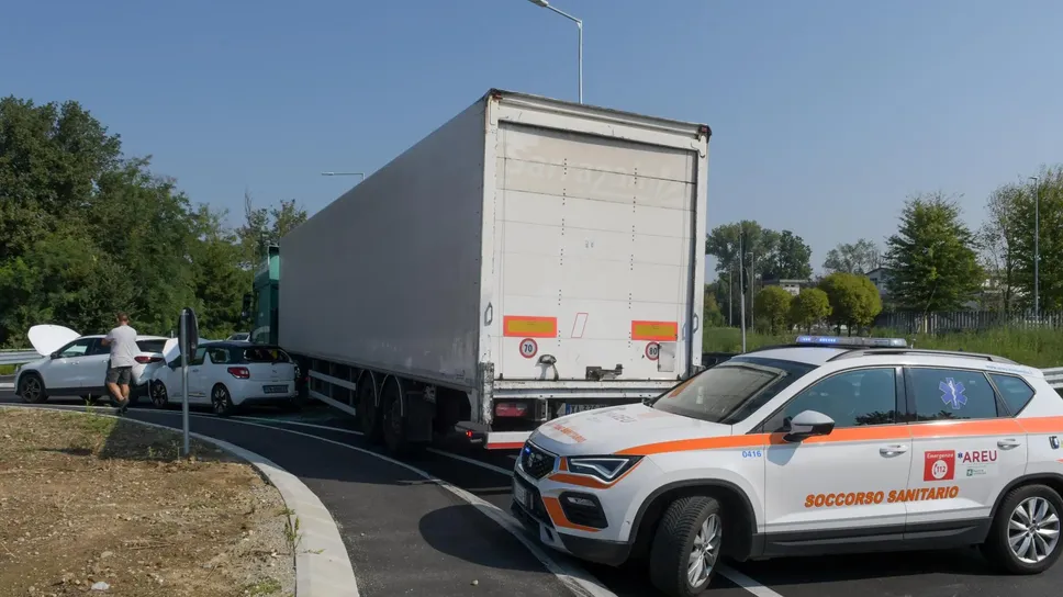 La scena dell’incidente La scena dell’incidente
