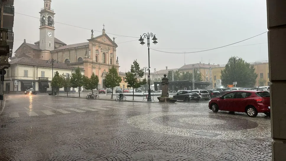 Il nubifragio di ieri