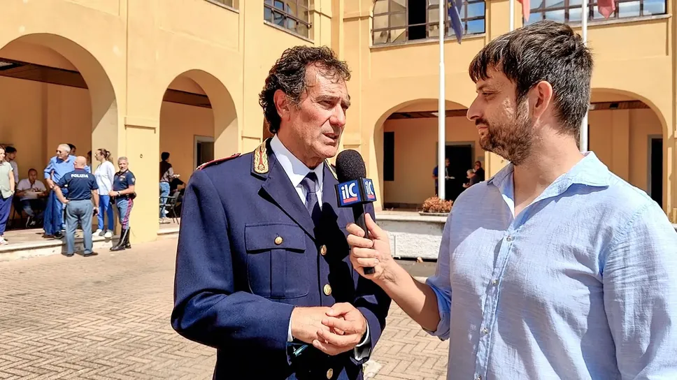 Alessandro Battista con il nostro Nicola Agosti