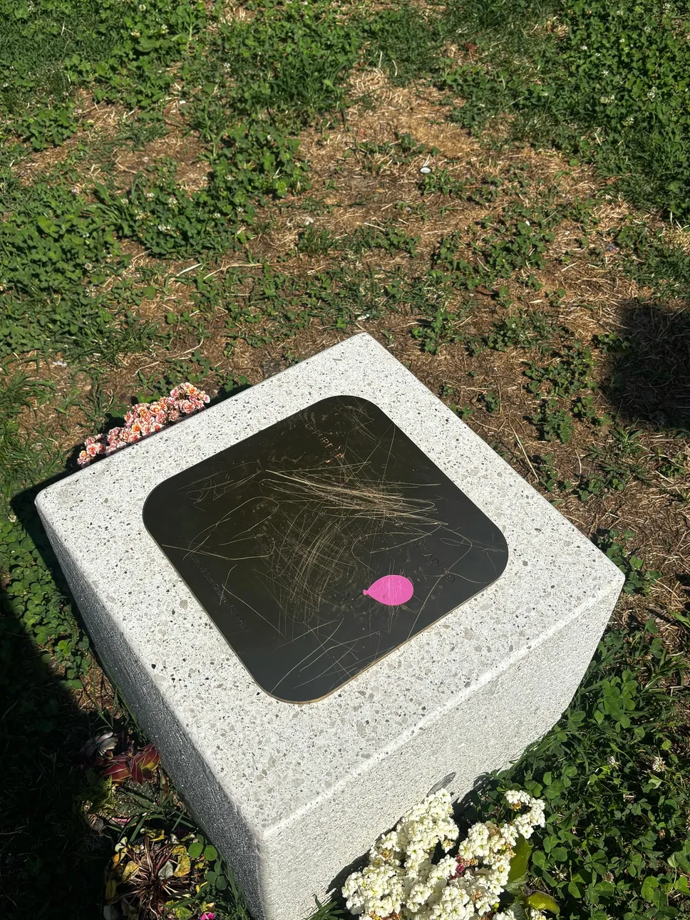 La lapide rovinata