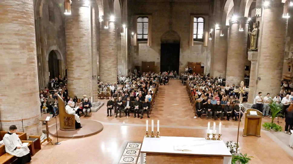 La celebrazione dell’anno scorso in Cattedrale con il mandato ai catechisti e l’assunzione degli impegni canonici dei sacerdoti e laici di nuova nomina