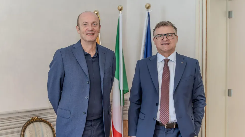 I vertici di Bcc Centropadana Luca Barni e Angelo Boni (Ploiesteanu) I vertici di Bcc Centropadana Luca Barni e Angelo Boni (Ploiesteanu)