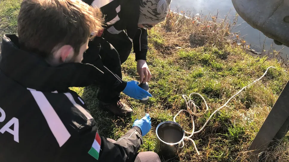 Tecnici dell’Arpa in azione Tecnici dell’Arpa in azione