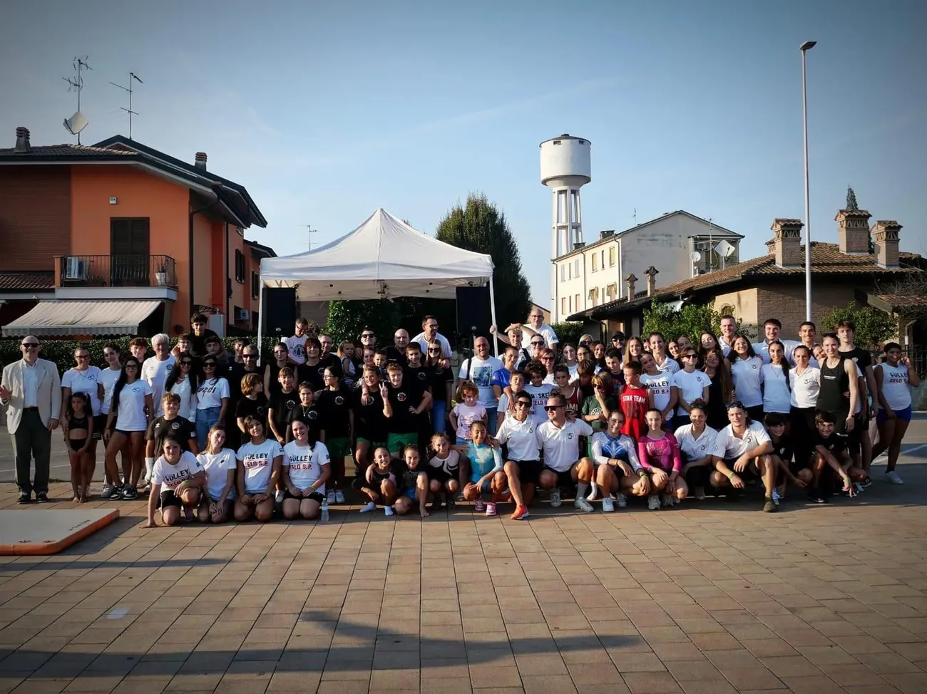 Zelo, foto di gruppo per i partecipanti