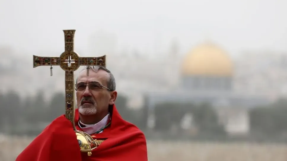 Il cardinale Pierbattista Pizzaballa, patriarca di Gerusalemme