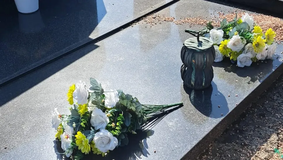 Danni al cimitero di Tribiano