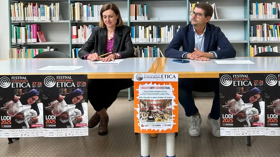 Da sinistra, Giulia Maffina e Simone Passerini Da sinistra, Giulia Maffina e Simone Passerini