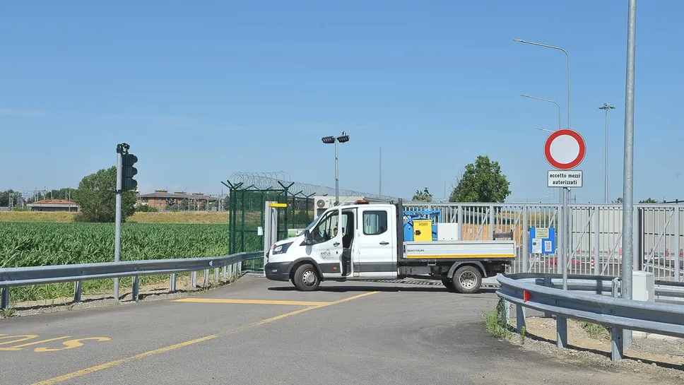 Il cantiere nel Sudmilano per i lavori della quarta corsia Il cantiere nel Sudmilano per i lavori della quarta corsia