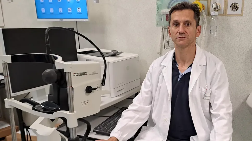 Tommaso Invernizzi, direttore della struttura complessa di oculistica